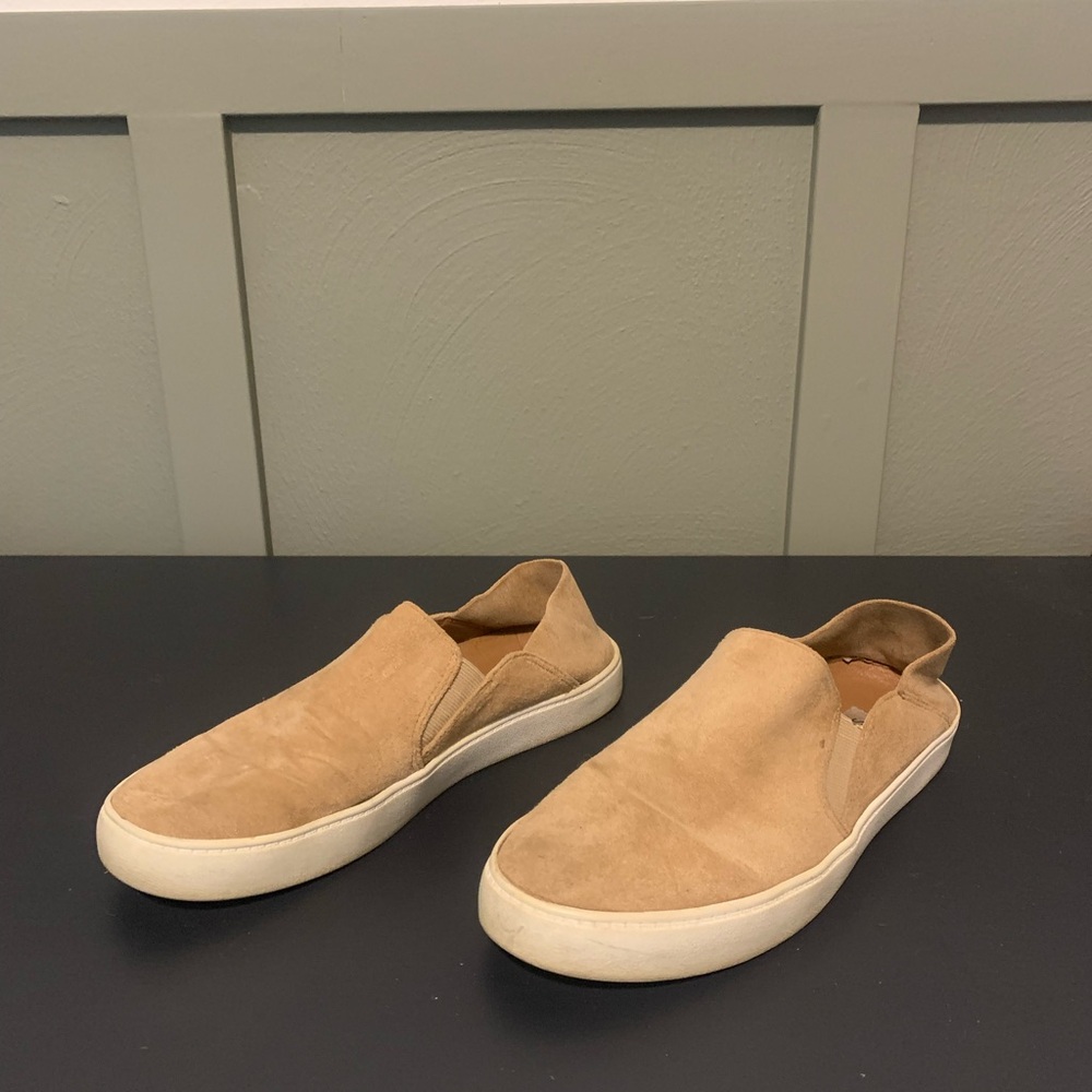 Suede Slip-ons